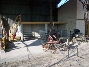 Boxes extèrieurs et matériel d'attelage